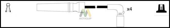 Motaquip LDRL1597 - Комплект проводов зажигания autosila-amz.com