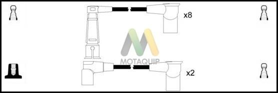 Motaquip LDRL1546 - Комплект проводов зажигания autosila-amz.com