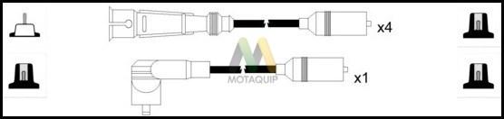 Motaquip LDRL1769 - Комплект проводов зажигания autosila-amz.com