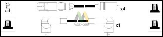 Motaquip LDRL1565 - Комплект проводов зажигания autosila-amz.com