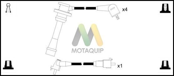 Motaquip LDRL1510 - Комплект проводов зажигания autosila-amz.com