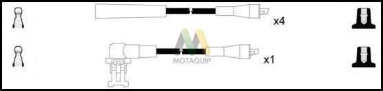 Motaquip LDRL1512 - Комплект проводов зажигания autosila-amz.com