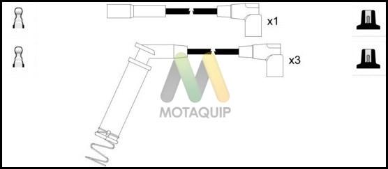 Motaquip LDRL1585 - Комплект проводов зажигания autosila-amz.com