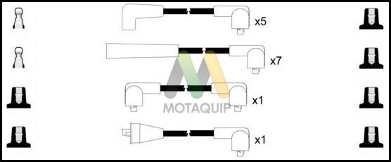 Motaquip LDRL1583 - Комплект проводов зажигания autosila-amz.com