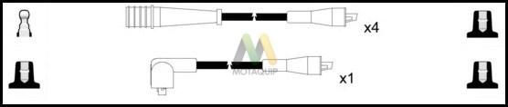 Motaquip LDRL1532 - Комплект проводов зажигания autosila-amz.com