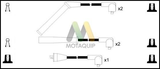 Motaquip LDRL1572 - Комплект проводов зажигания autosila-amz.com