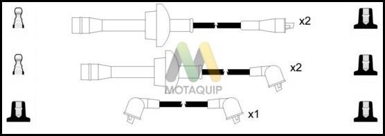 Motaquip LDRL1696 - Комплект проводов зажигания autosila-amz.com