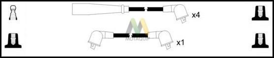 Motaquip LDRL1653 - Комплект проводов зажигания autosila-amz.com