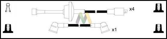 Motaquip LDRL1660 - Комплект проводов зажигания autosila-amz.com