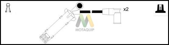 Motaquip LDRL1600 - Комплект проводов зажигания autosila-amz.com