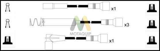 Motaquip LDRL1689 - Комплект проводов зажигания autosila-amz.com