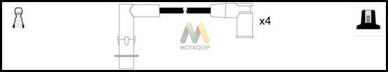 Motaquip LDRL1634 - Комплект проводов зажигания autosila-amz.com