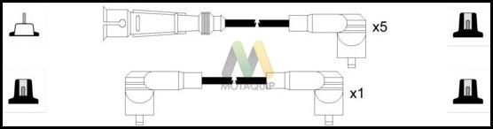 Motaquip LDRL1063 - Комплект проводов зажигания autosila-amz.com