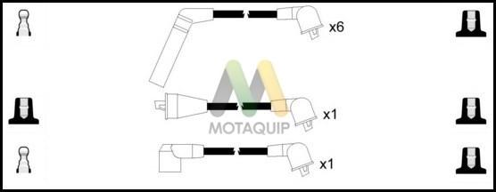 Motaquip LDRL1082 - Комплект проводов зажигания autosila-amz.com
