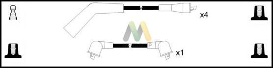 Motaquip LDRL1023 - Комплект проводов зажигания autosila-amz.com