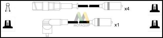 Motaquip LDRL1074 - Комплект проводов зажигания autosila-amz.com