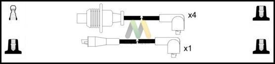 Motaquip LDRL1152 - Комплект проводов зажигания autosila-amz.com