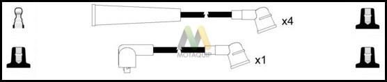 Motaquip LDRL1162 - Комплект проводов зажигания autosila-amz.com