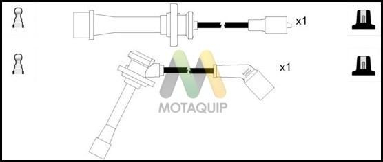 Motaquip LDRL1104 - Комплект проводов зажигания autosila-amz.com