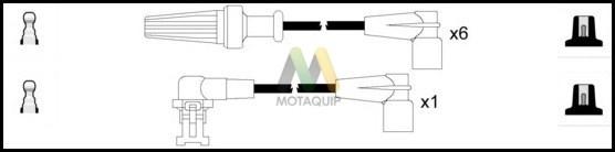 Motaquip LDRL1102 - Комплект проводов зажигания autosila-amz.com