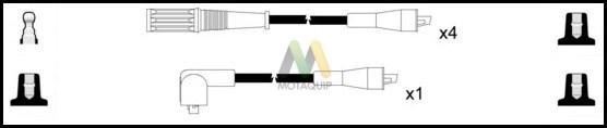 Motaquip LDRL1263 - Комплект проводов зажигания autosila-amz.com