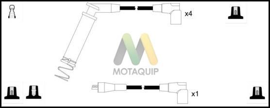 Motaquip LDRL1126 - Комплект проводов зажигания autosila-amz.com