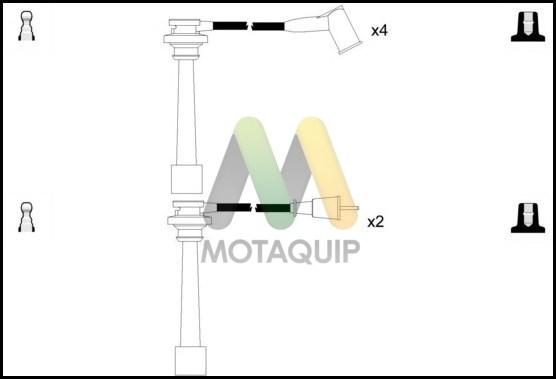 Motaquip LDRL1170 - Комплект проводов зажигания autosila-amz.com