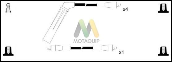Motaquip LDRL1178 - Комплект проводов зажигания autosila-amz.com