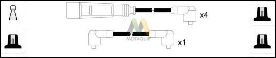 Motaquip LDRL1812 - Комплект проводов зажигания autosila-amz.com