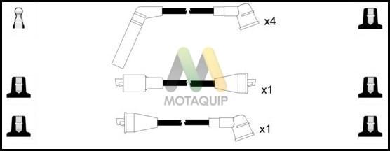 Motaquip LDRL1348 - Комплект проводов зажигания autosila-amz.com
