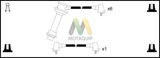 Motaquip LDRL1355 - Комплект проводов зажигания autosila-amz.com