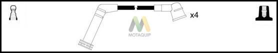 Motaquip LDRL1385 - Комплект проводов зажигания autosila-amz.com