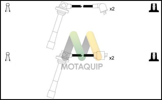 Motaquip LDRL1380 - Комплект проводов зажигания autosila-amz.com