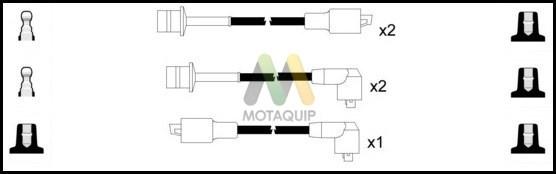 Motaquip LDRL1383 - Комплект проводов зажигания autosila-amz.com