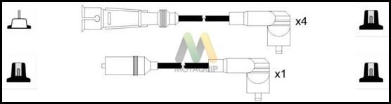 Motaquip LDRL1352 - Комплект проводов зажигания autosila-amz.com
