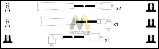 Motaquip LDRL1261 - Комплект проводов зажигания autosila-amz.com