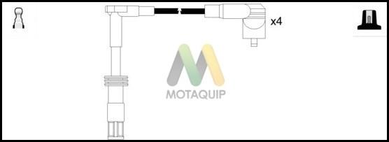 Motaquip LDRL811 - Комплект проводов зажигания autosila-amz.com