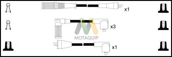 Motaquip LDRL1218 - Комплект проводов зажигания autosila-amz.com