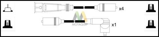 Motaquip LDRL1284 - Комплект проводов зажигания autosila-amz.com