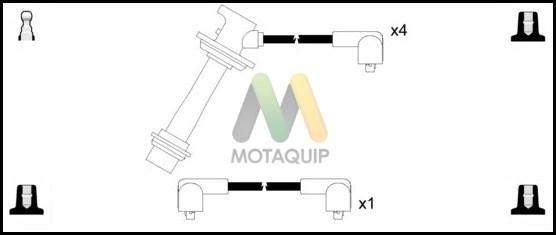 Motaquip LDRL1229 - Комплект проводов зажигания autosila-amz.com