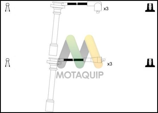 Motaquip LDRL1791 - Комплект проводов зажигания autosila-amz.com