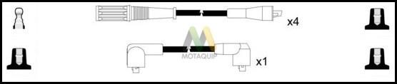 Motaquip LDRL1707 - Комплект проводов зажигания autosila-amz.com