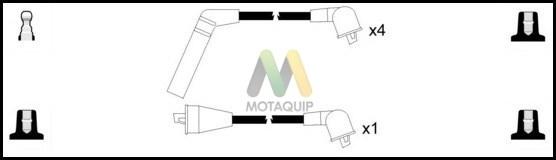 Motaquip LDRL1718 - Комплект проводов зажигания autosila-amz.com