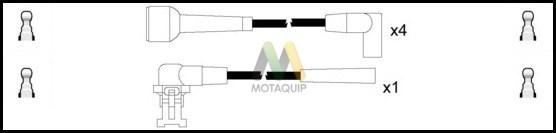 Motaquip LDRL1738 - Комплект проводов зажигания autosila-amz.com
