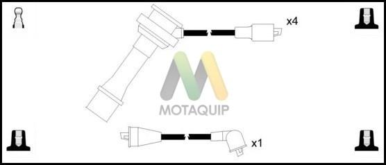 Motaquip LDRL1776 - Комплект проводов зажигания autosila-amz.com