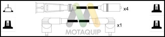 Motaquip LDRL321 - Комплект проводов зажигания autosila-amz.com