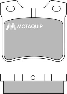 Motaquip LVXL984 - Тормозные колодки, дисковые, комплект autosila-amz.com