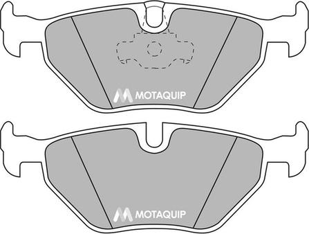 Motaquip LVXL492 - Тормозные колодки, дисковые, комплект autosila-amz.com
