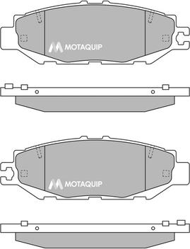 Motaquip LVXL444 - Тормозные колодки, дисковые, комплект autosila-amz.com