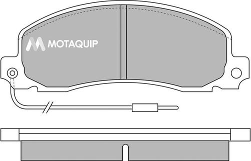 Motaquip LVXL442 - Тормозные колодки, дисковые, комплект autosila-amz.com